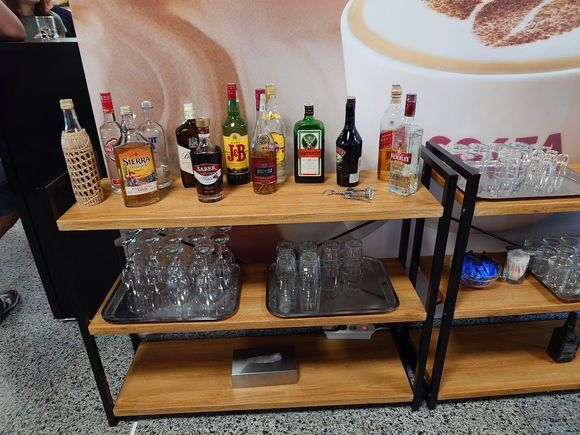 Liquor, though, a decent choice. Shame I am driving soon.