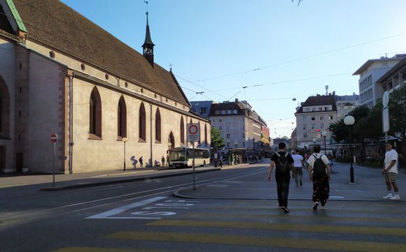 The view when looking away from the Holzschopf restaurant 
