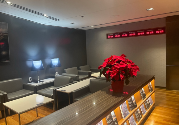 More seating