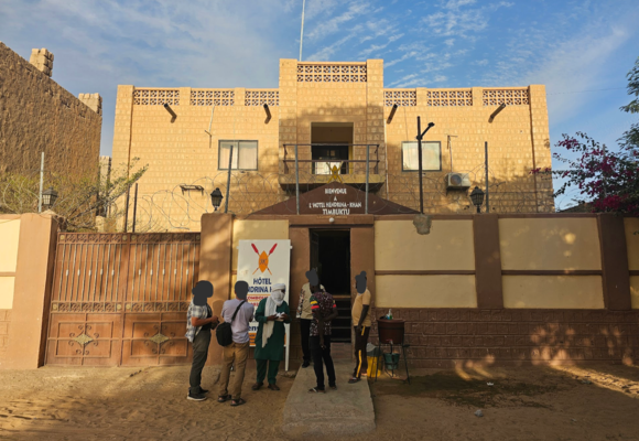 Front of the hotel