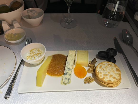 Cheese, I did not have a dessert