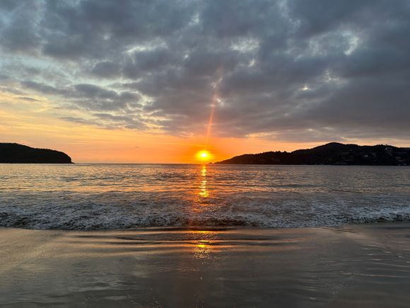 Sunset on Playa la Ropa