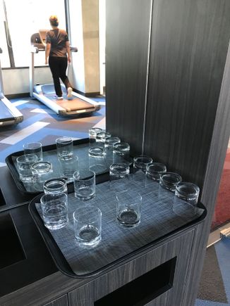 Glassware?  First time I've seen this.  Probably will not last