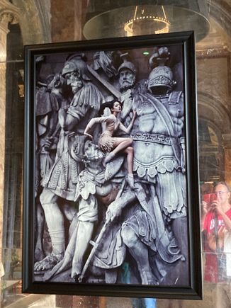 If you see on social media 6 blond guys posing infront of this painting, you know the algorithm is doing its work when it comes to the term: " my epic awesome london birthday"