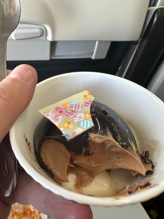 Only realised half way through eating this that the pudding wasn’t clear on the earlier pic hence this shot of only some of it 