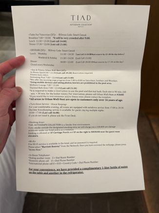 Welcome letter 