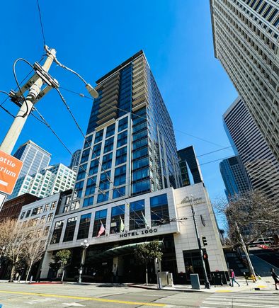 Hotel occupies the first 14 floors