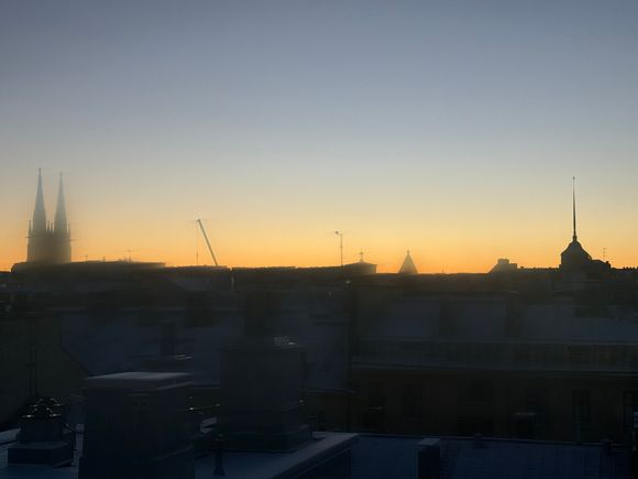 sunrise at 0835