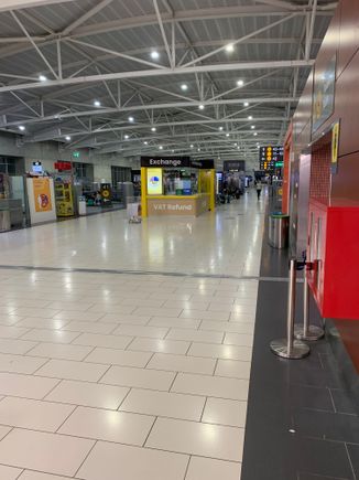 Larnaca airport airside