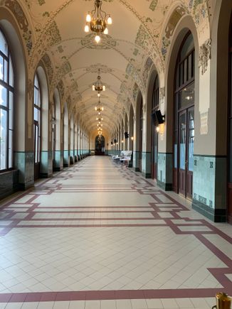 Historic station building