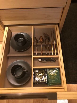 Tea and utensils