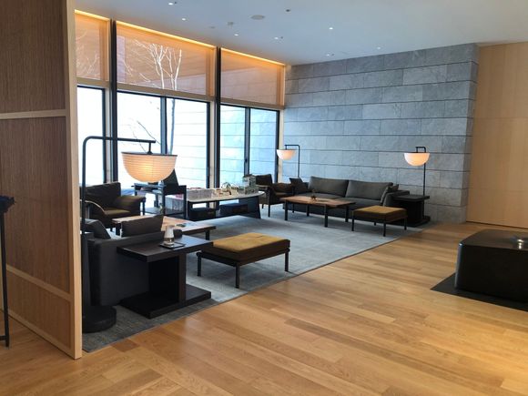 Sitting area at entrance