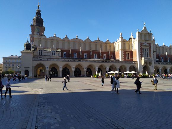 The main market square in Krakow