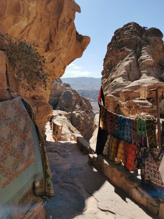 Only way to the Monastery is through here. Which is a few hours walk away from the treasury. 