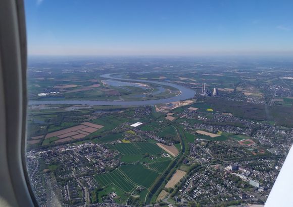 Back across the Rhine river