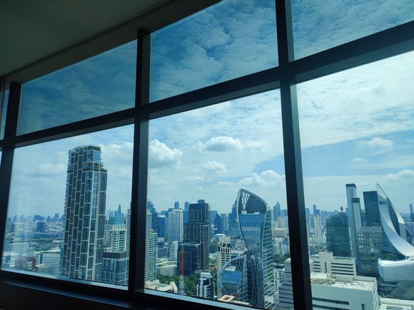 View from the lounge