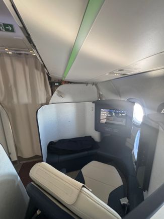 Impressive amount of space in row 1