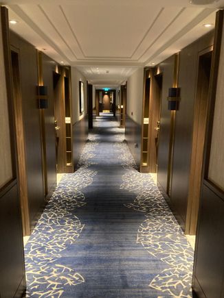 Common carpet of the roomcorridors of the Mayfair Collection floor