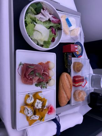 Starters and dessert were good.
