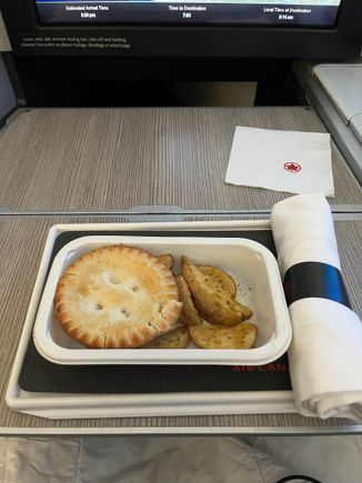 7/10 hit the spot mid flight