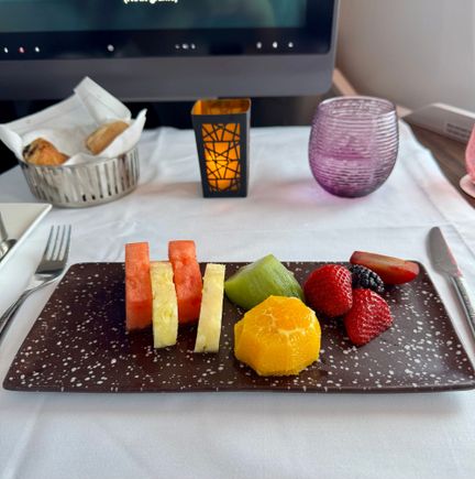 Breakfast - fruit platter