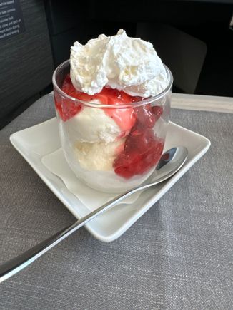 Still, the best part of any meal aboard AA.