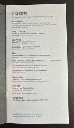 Food Menu