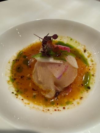 Hamachi Crudo