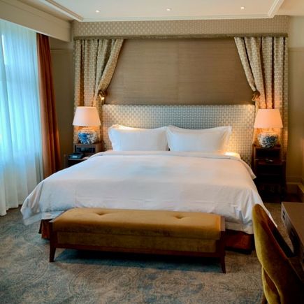 Deluxe room at Hotel De L'Europe