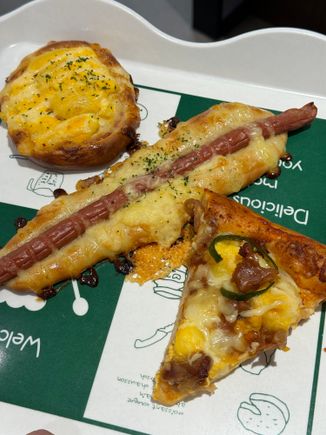 Starbucks pastries - superior to the American equivalents