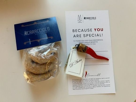 Scarce welcome amenity.