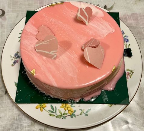 Mother ‘ s Day cake from Four Seasons / FS , Singapore 