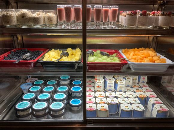 More cold offerings : note the Rose flavoured yoghurt .... no1 son: "flowers should be smelled and not eaten" .... sigh.... a polar opposite of his younger brother .....