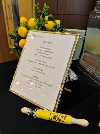 Lemonade Stand menu- A hidden gem, not to be missed!