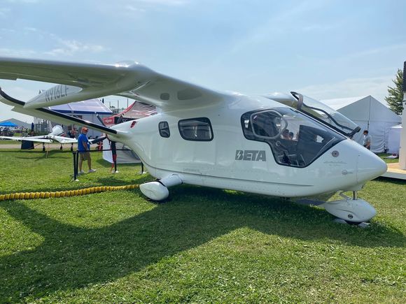 An electric plane.
