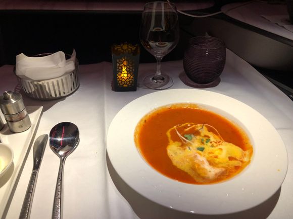 Roasted pepper and tomato soup