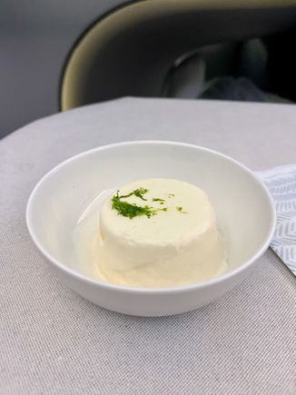 Lemon curd mousse