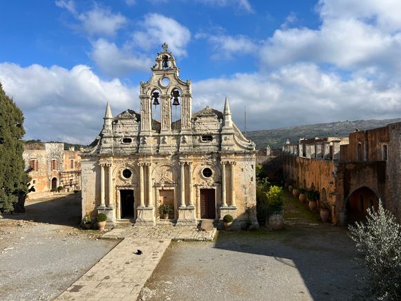 The Arkadi Monetary - Which Was Badly Damaged by Ottoman Warriors in the 1800s 