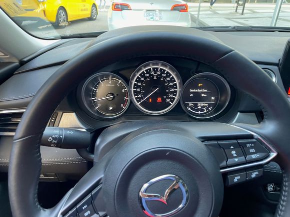 Dated Looking instrument cluster 
