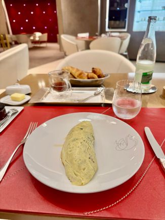 Truffle omelette