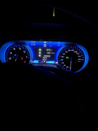 Instrument Cluster - usual FCA style