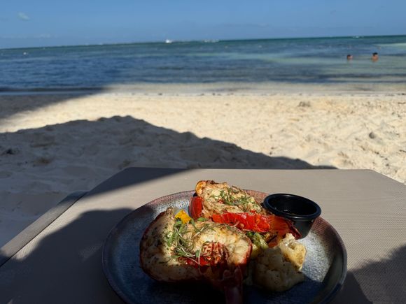 Beach lunch