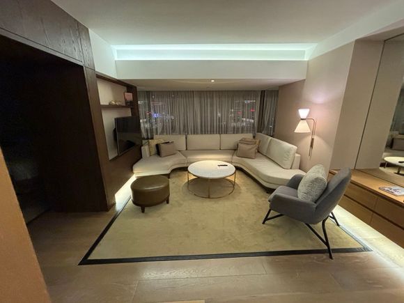 734's living room.
