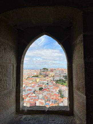View from Sao Jorge Castle - Lisbon