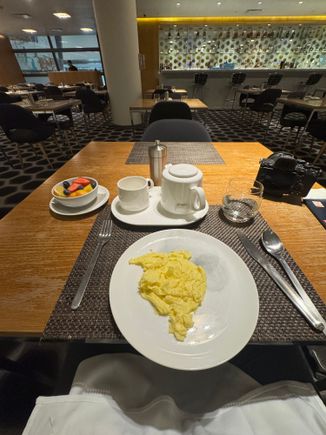 Super exciting eggs and an croque monsieur.