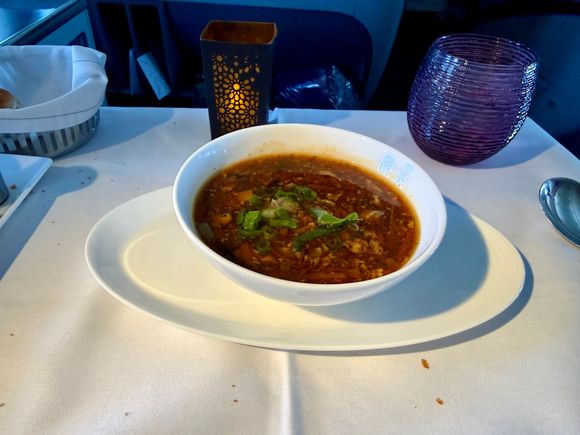 Decent but relatively flavorless soup