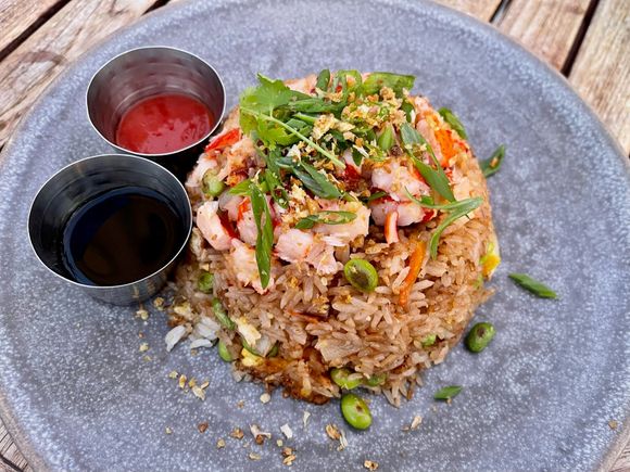 Hale Kai Kona lobster fried rice