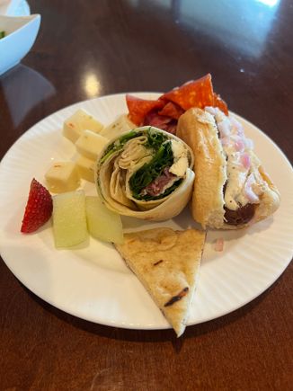 Executive lounge happy hour