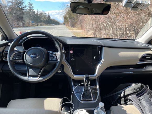 Front cabin view 