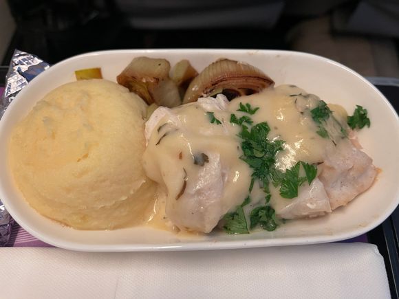 Dinner: Steamed Fish